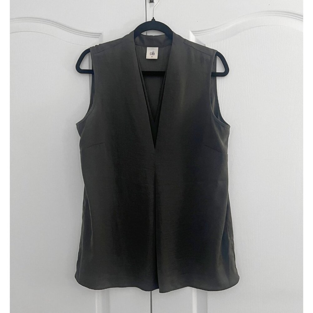 Cabi 3786 Veneer Top in Dark Gray Size Medium